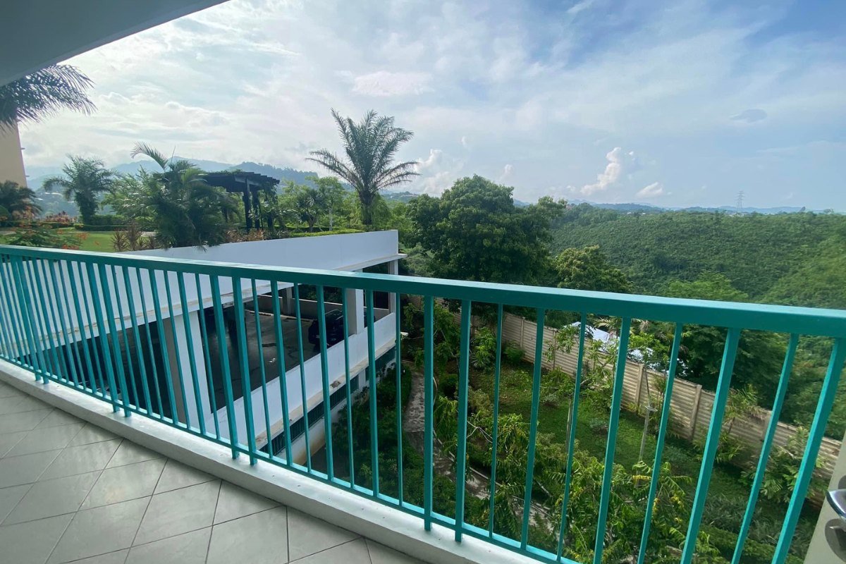 Bedroom of the 2-bedroom condo for rent in Cebu City