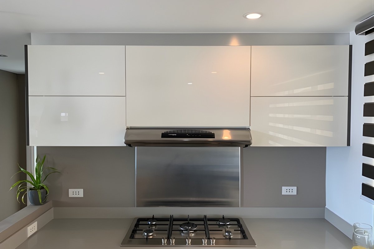 4. Fully Furnished 3-Bedroom Executive Condo with 2 Parking Slots Citylights Garden Cebu Kitchen of the 3-bedroom condo for sale in Cebu City