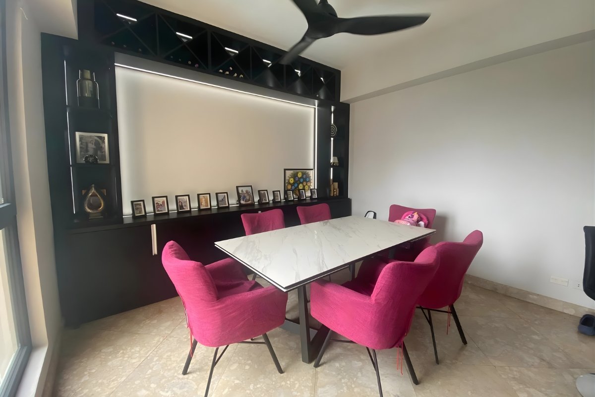 Bedroom of the penthouse for sale in Cebu City