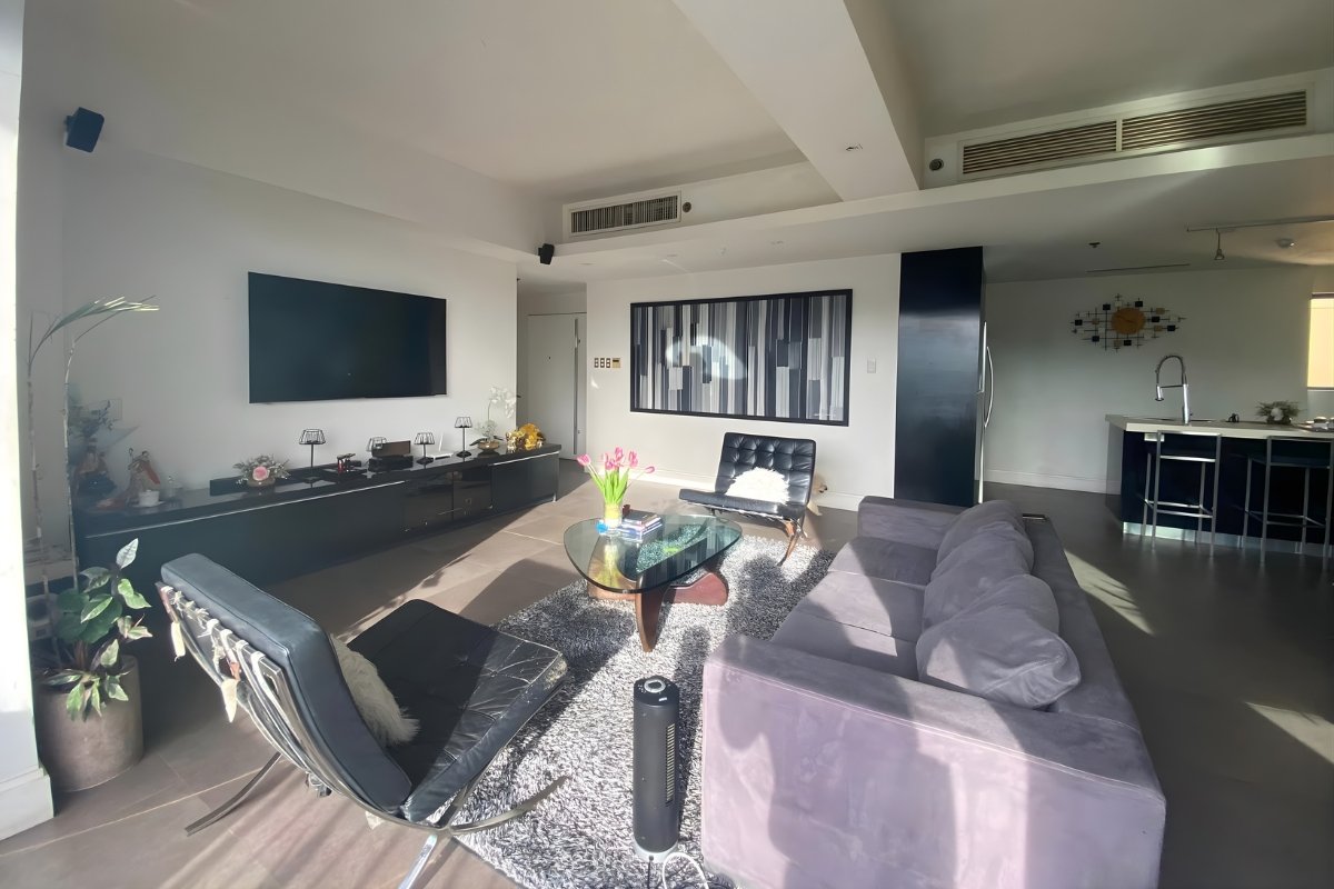 Luxury Penthouse Condominium with City Views Citylights Gardens, Cebu City (22) Bedroom of the 2-bedroom penthouse for sale in Cebu City
