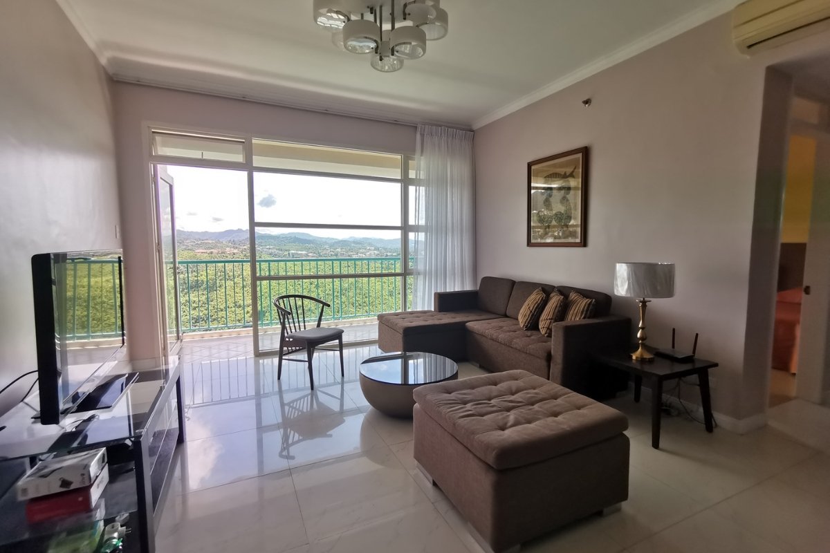 Balcony view of the 3-bedroom condo for sale in Cebu City